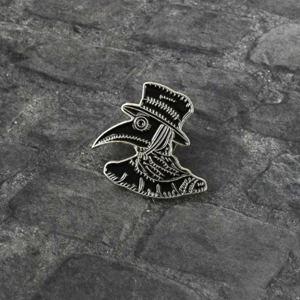 Plague Doctor Enamel Pin